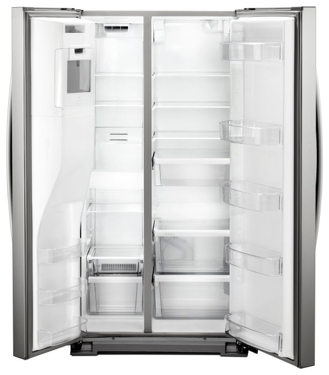 Whirlpool® 20.29 Cu. Ft. Counter Depth Side-By-Side Refrigerator-Fingerprint Resistant Stainless Steel 7