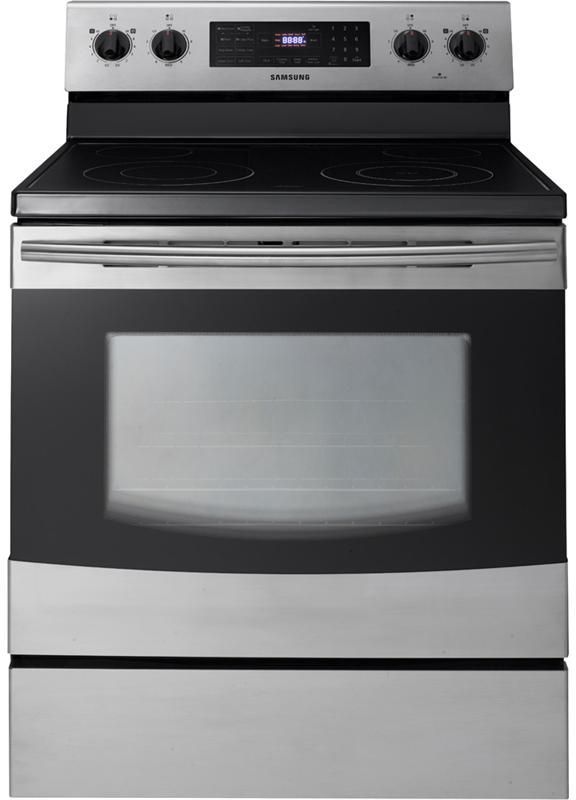 Samsung 30" Free Standing Electric Range-Stainless Steel
