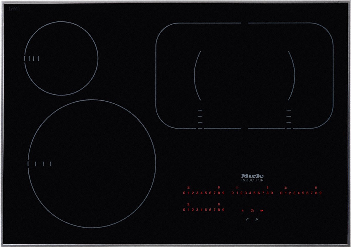Miele 30” Black Induction Cooktop