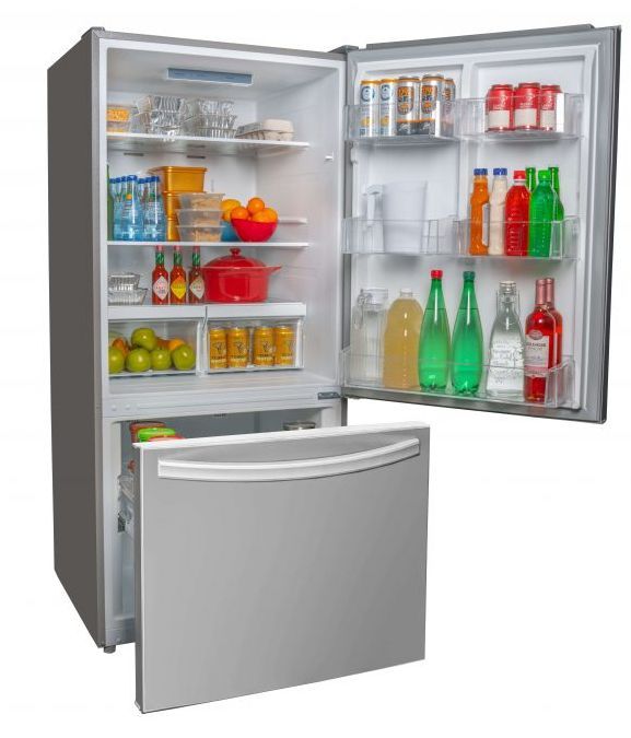 Danby® 18.7 Cu. Ft. Stainless Steel Bottom Freezer Refrigerator 4