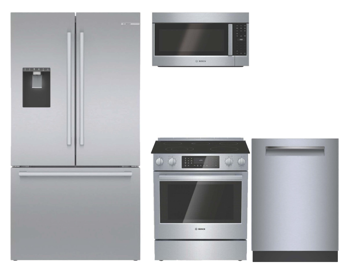 Bosch 4 Piece Stainless Steel Kitchen Package Albert Lee