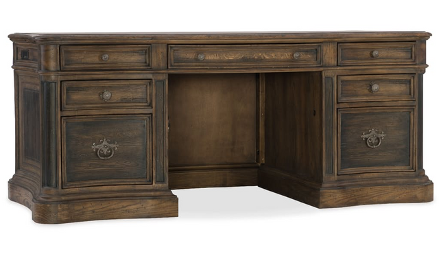 Hooker® Furniture Hill Country St. Hedwig Executive Desk 0
