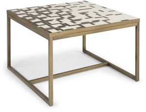 homestyles® Geometric II Other Brass Coffee Table