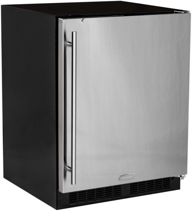 Marvel Low Profile 4.6 Cu. Ft. Black Compact Refrigerator