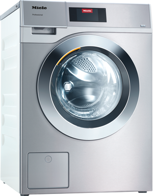 Open Box **Scratch and Dent** Miele Little Giants 2.6 Cu. Ft. Stainless Steel Washing Machine