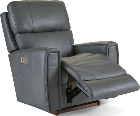 La Z Boy® Apollo Smoke Power Rocking Recliner With Headrest And Lumbar Blvdhome 6731