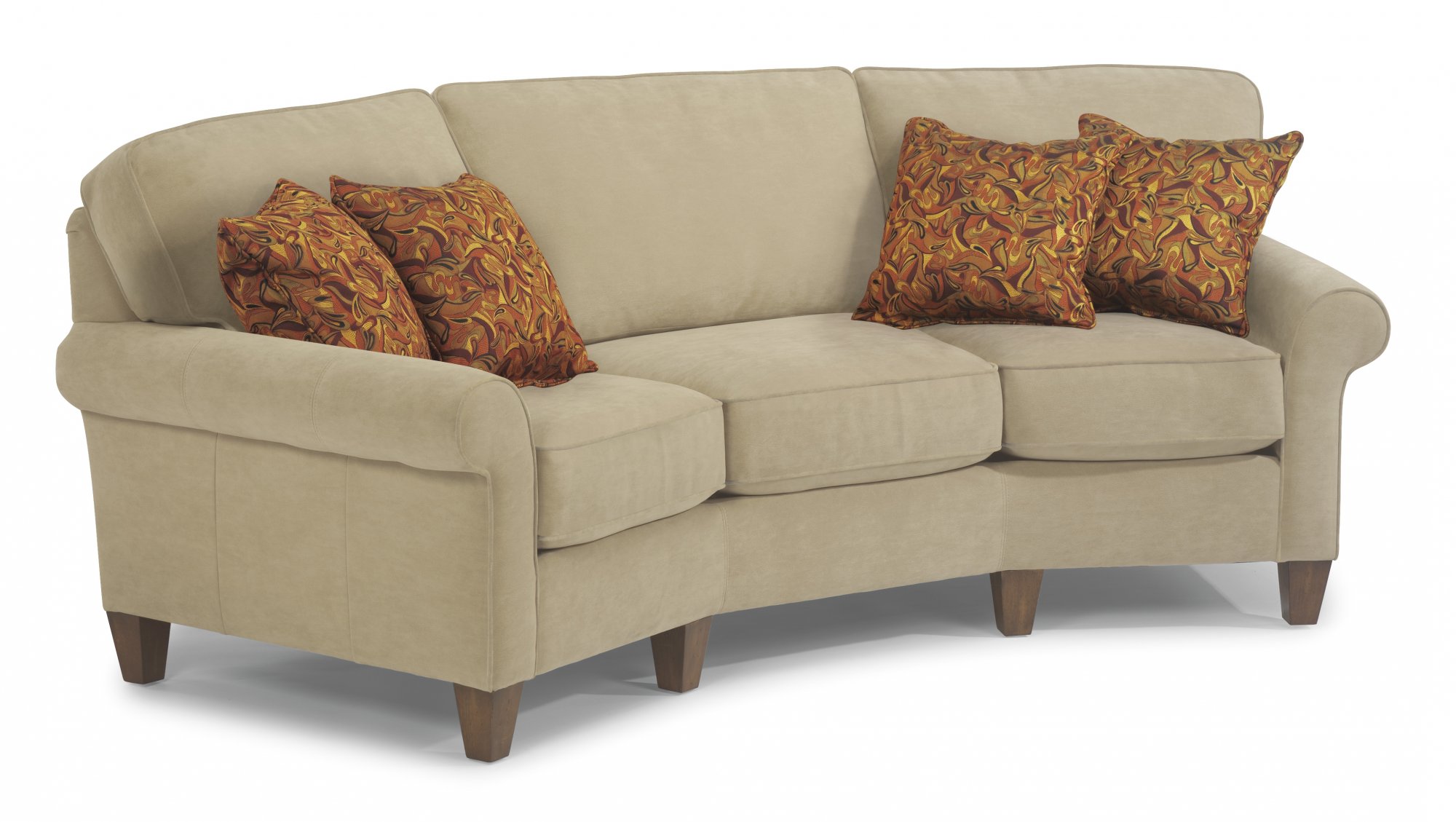 Flexsteel® Westside Fabric Conversation Sofa