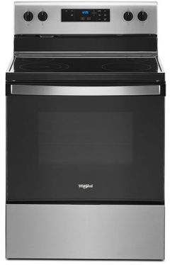 Whirlpool® 30" Stainless Steel Free Standing Electric Range-WFE320M0JS