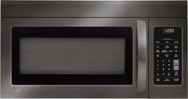 LG 1.8 Cu. Ft. Black Stainless Steel Over The Range Microwave-0
