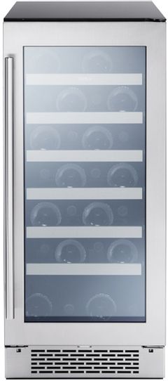 Zephyr Presrv™ 15" Stainless Steel Wine Cooler-PRW15C01BG