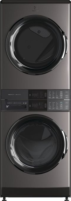 Electrolux 600 Series 4.5 Cu. Ft. Washer, 8.0 Cu. Ft. Electric Dryer Titanium Stack Laundry