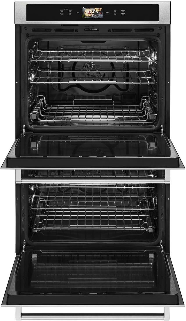 KitchenAid® 30" Stainless Steel Smart Electric Built In Double Oven-1