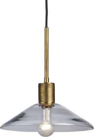 Mill Street® Chaness Brass/Clear Pendant Light