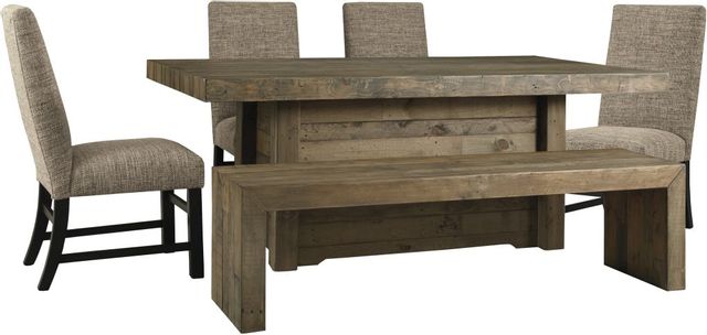 Signature Design by Ashley® Sommerford Brown 65” Dining Room Bench 3