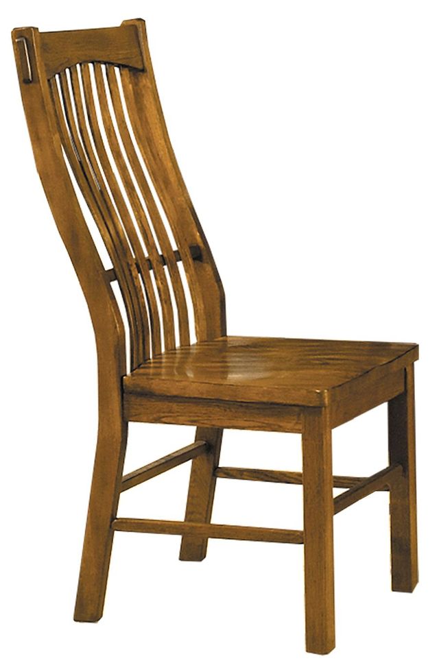 A-America® Laurelhurst Rustic Oak Back Side Chair