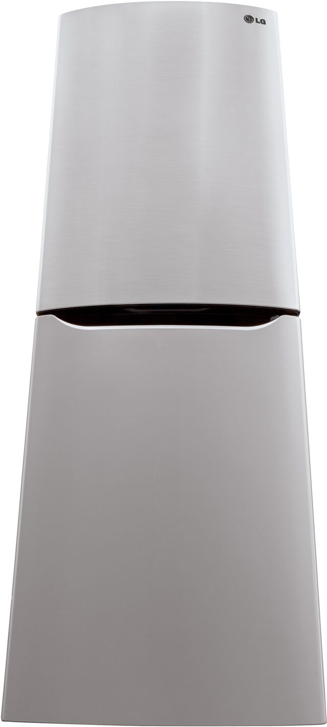 LG 10.1 Cu. Ft. Platinum Silver Bottom Freezer Refrigerator 5