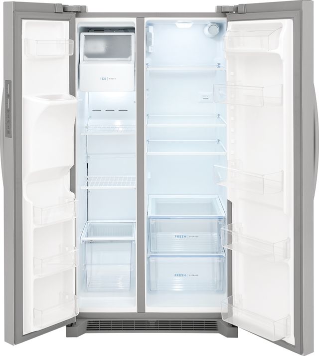 Frigidaire® 25.6 Cu. Ft. Stainless Steel Side-by-Side Refrigerator 3