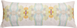 Laura Park Designs Sundance White 14" x 36" Bolster Pillow