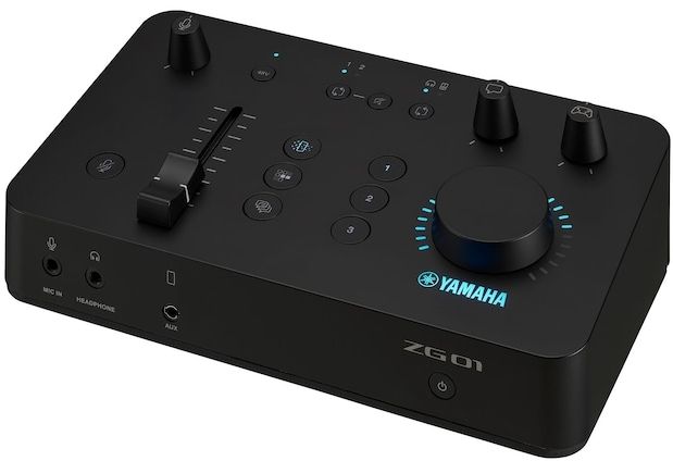 Yamaha Black Gaming Mixer Headphone Amplifier
