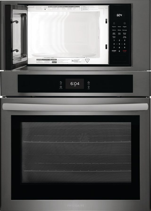 Frigidaire® 30" Black Stainless Steel Oven/Microwave Combo Electric Wall Oven  4