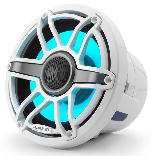 JL Audio® 8.8" Marine Coaxial Speakers with Transflective™ LED Lighting 1