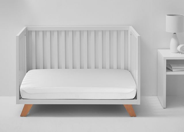Bedgear® Dri-Tec® Performance Blue Crib Fitted Sheet 22