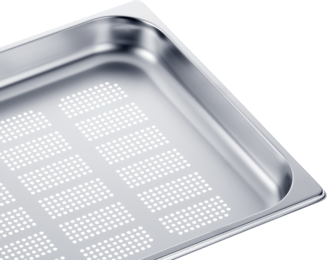 Miele Stainless Steel Perforated Steam Oven Pan-1