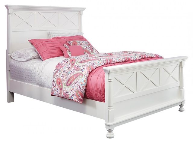 Signature Design by Ashley® Kaslyn 3-Piece White Queen Panel Bed Set-1