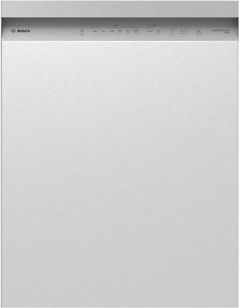 Bosch® 100 Series 24" Stainless Steel Front Control Built In Dishwasher