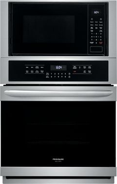Frigidaire Gallery® 27" Stainless Steel Electric Built In Oven/Micro Combo-FGMC2766UF