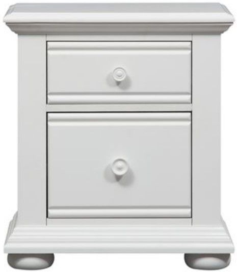 Liberty Summer House Oyster White Youth Nightstand 1