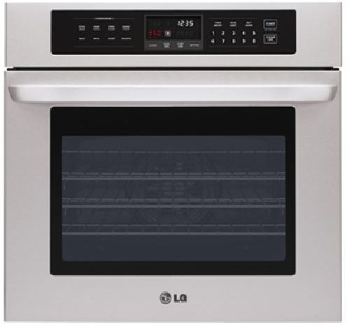 LG 30" Electric Single Oven Built In-Stainless Steel 0