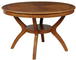 Coaster® Nelms Deep Brown Dining Table