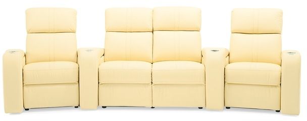Palliser® Furniture Flicks 3-Piece Beige Theater Seating 1