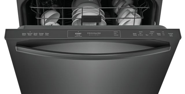 Frigidaire Gallery® 24" Smudge-Proof® Black Stainless Steel Built In Dishwasher-3