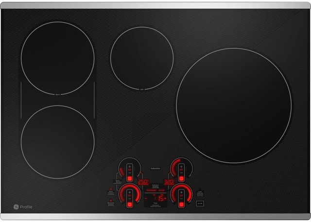 GE Profile™ 30" Black/Stainless Built-In Induction Cooktop 11
