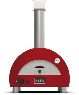 Alfa Moderno Antique Red Pizza Oven 