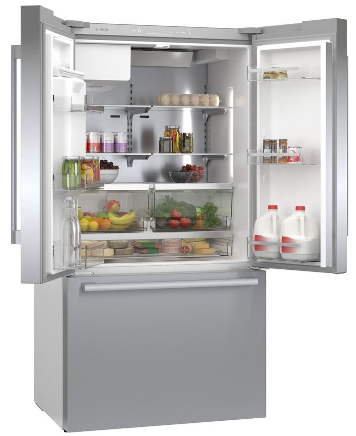 bosch stainless steel refrigerator