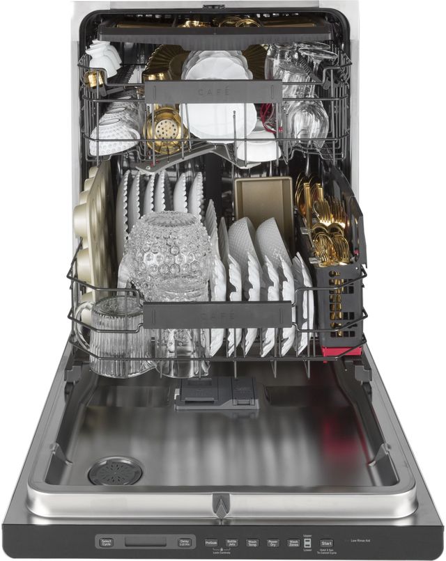 Café™ 24” Matte Black Built In Dishwasher-Matte Black 2