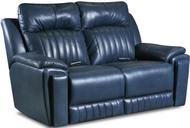 Southern Motion™ Silver Screen Double Reclining Loveseat with Arm Cupholders-0