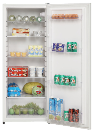 Marathon® 8.5 Cu. Ft. White Counter Depth Mid-Sized Freezerless Refrigerator 3