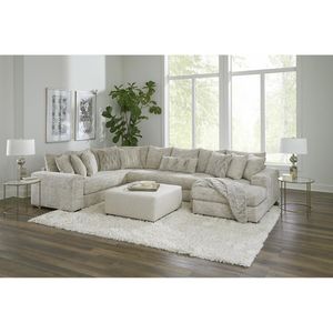 Albany Industries Galactic Parchment 3-Piece Sectional.