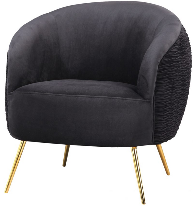 Moe's Home Collection Sparro Black Lounge Chair 2