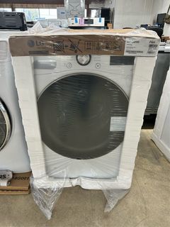 DENTED IN PACKAGE LG 4.5 Cu. Ft. White Front Load Washer
