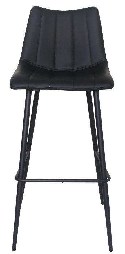 Moe's Home Collections Alib Matte Black-M2 Bar stool 1