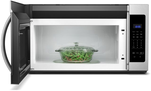 Whirlpool® 1.7 Cu. Ft. Heritage Stainless Steel Over The Range Microwave 14
