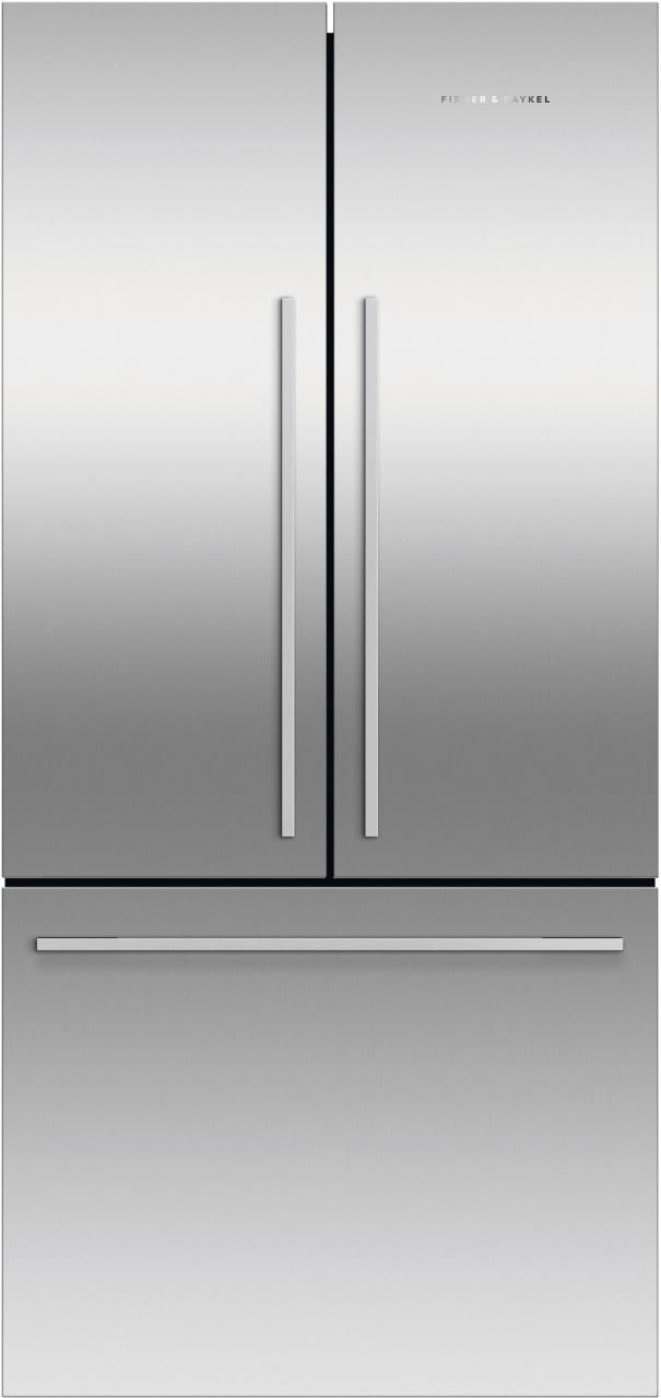 Fisher & Paykel 16.9 Cu. Ft. French Door Refrigerator-EZKleen Stainless Steel-0