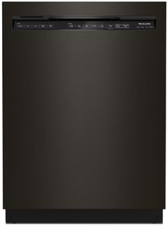 KitchenAid® 24" PrintShield™ Black Stainless Steel Built In Dishwasher
