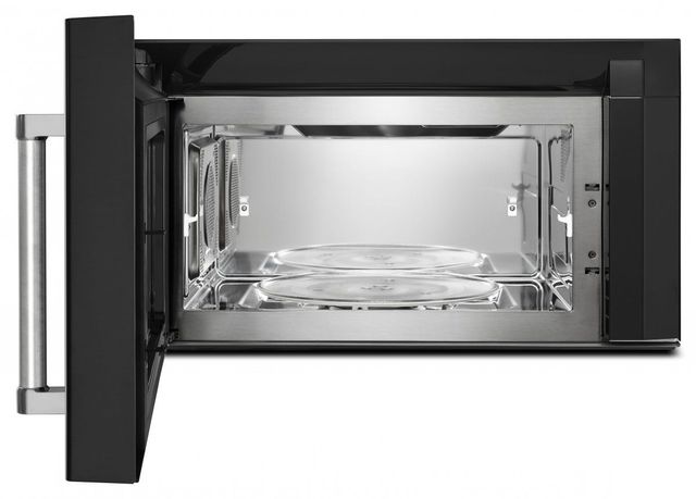 KitchenAid® 1.9 Cu. Ft. Black Stainless Steel with PrintShield™ Finish Over The Range Microwave Hood Combination 1
