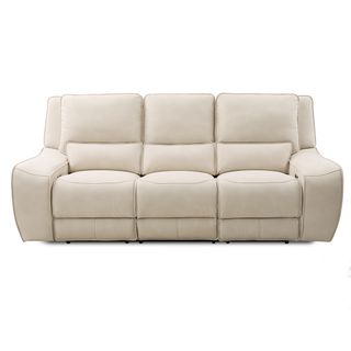 Cheers Enzo Cream Power Reclining Sofa with Power Headrests